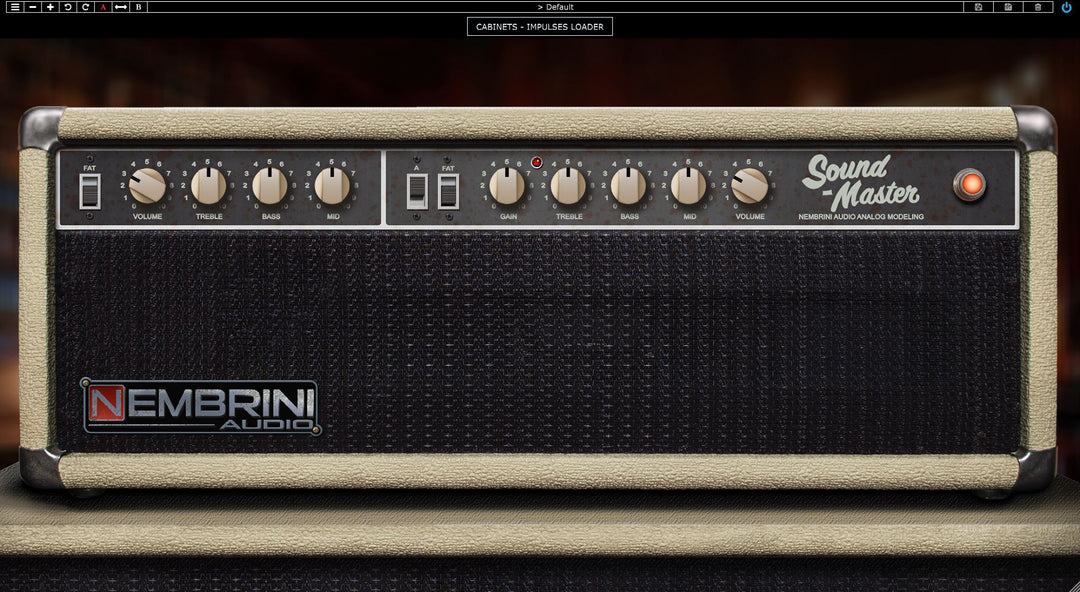 Sound Master Custom Tube Guitar Amplifier – Nembrini Audio